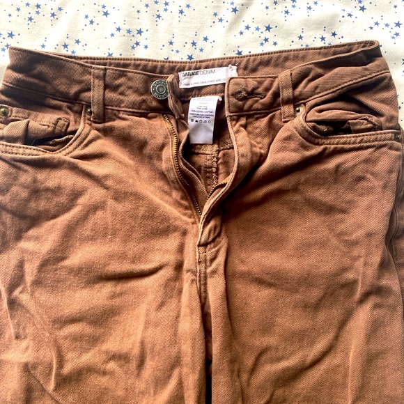 Women’s garage denim brown wide leg jeans. In great condition! - Picture 3 of 3